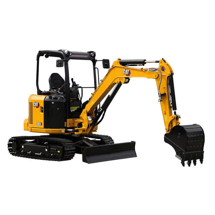 Venta CAT303 Mini excavadora de 3 toneladas Excavadora de gasóleo con otra válvula hidráulica