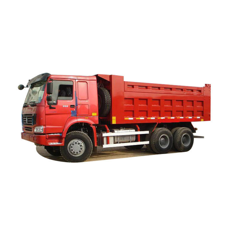 Sinotruk Howo Camiones con tirador 6x4 371hp Camión de descarga de 10 ruedas sin control de velocidad