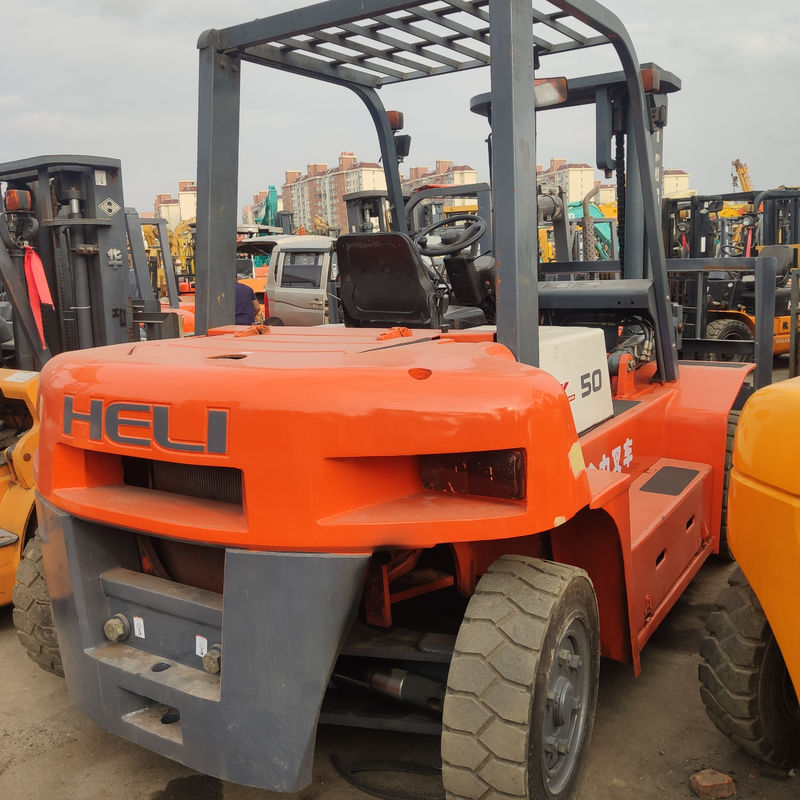 Camioneta elevadora de segunda mano de 5 toneladas con motor Heli Isuzu Capacidad de elevación nominal 3 toneladas