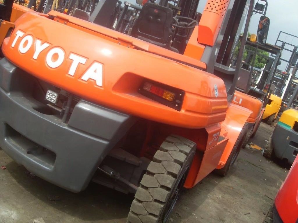 Carga pesada de 15 toneladas elevadora de horquilla usada para África Motor opcional de 2 etapas/3 etapas mástil