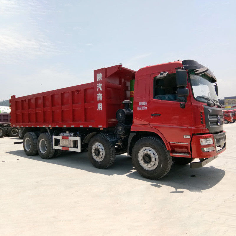 Eje trasero medio Usado Shacman F3000 8x4 Camión con remate para minería Camión de descarga sin pantalla táctil