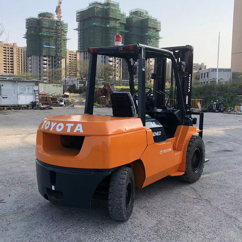 1070 mm longitud del tenedor 5 toneladas diésel automático usado montacargas para las necesidades de manipulación de materiales