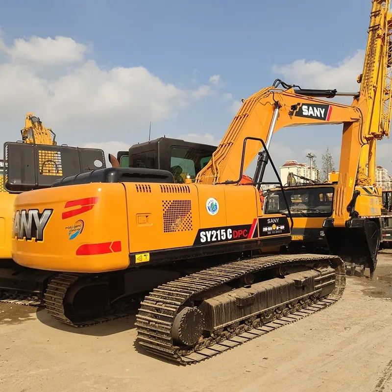 2017 Sany SY215c Excavadora de rastreo 4.9L Deslocamiento 21.5 toneladas en buen estado