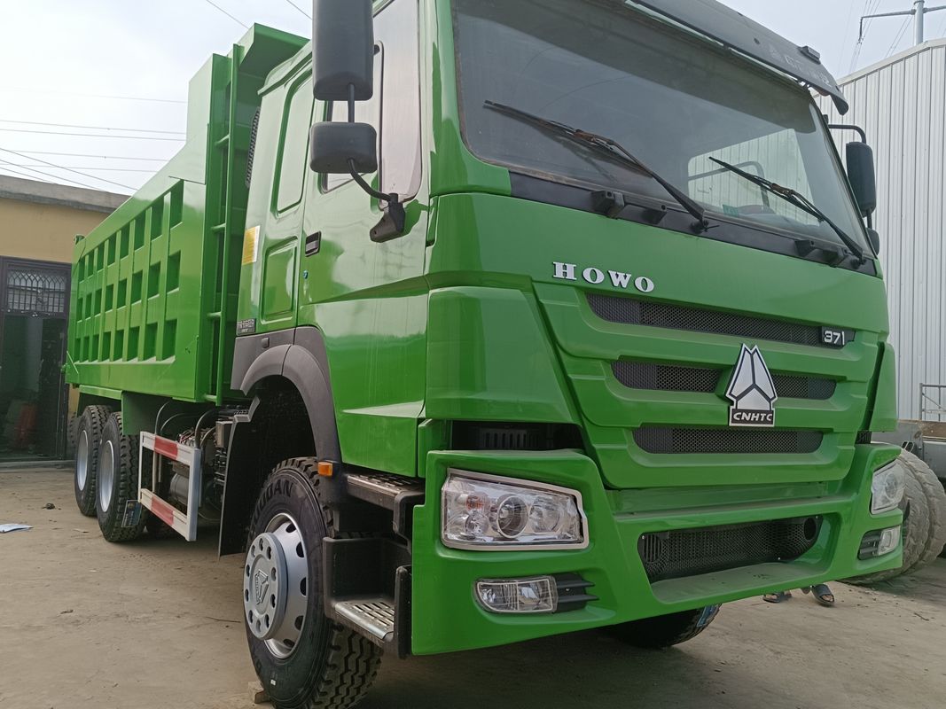 Camión Sinotruck usado 6x4 371hp 30tons Camión de descarga Howo con tipo de transmisión manual