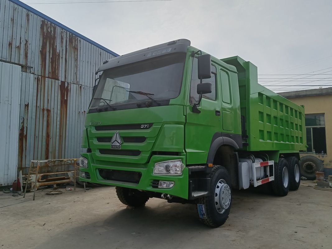 Camión Sinotruck usado 6x4 371hp 30tons Camión de descarga Howo con tipo de transmisión manual