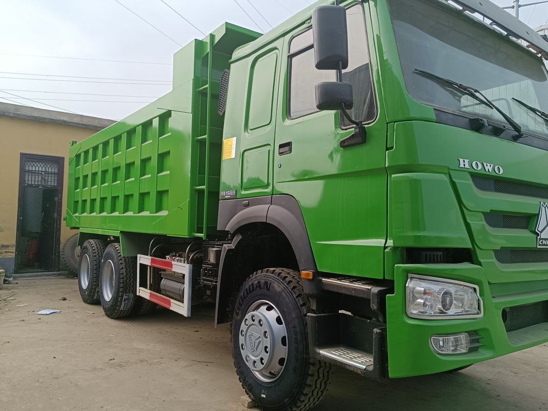 Camión Sinotruck usado 6x4 371hp 30tons Camión de descarga Howo con tipo de transmisión manual