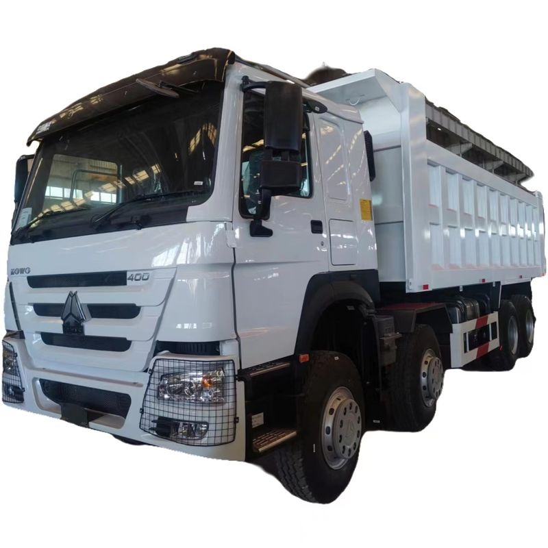 Howo 8x4 LHD Dump Tipper Truck con un par máximo de 500-1000Nm y una capacidad del motor de 6-8L