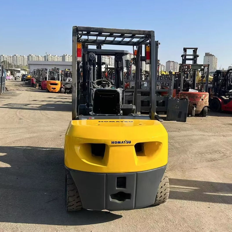 Inicio FD30 original de Japón Komatsu Usado elevadora elevadora con ancho de horquilla de 150 mm