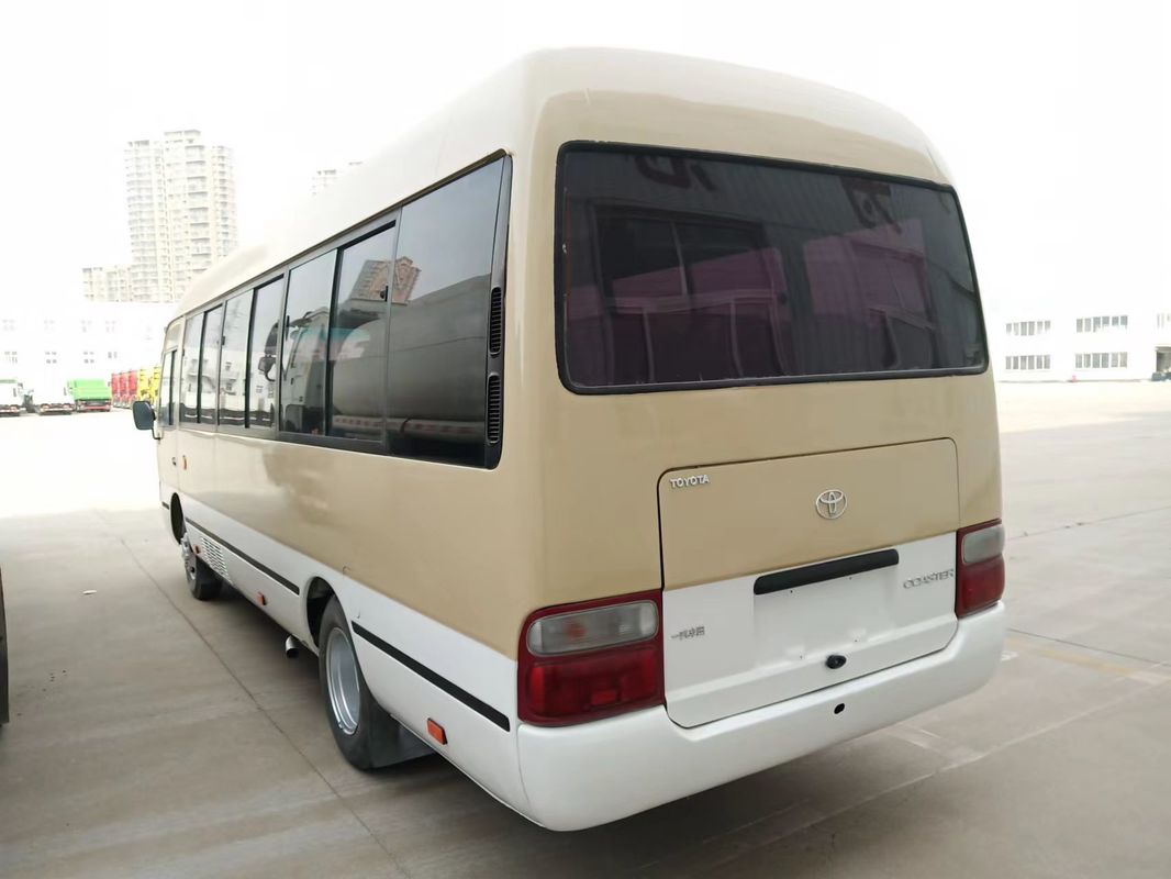 7005*2040*2785 En buenas condiciones 30 asientos minibus o usado Toyo ta Coaster Bus Sal caliente
