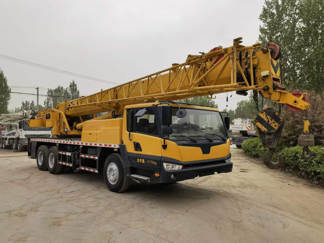 Granada de ruedas usadas de 25 toneladas QY25K5-1 con motor diésel y carga de elevación máxima 45 toneladas