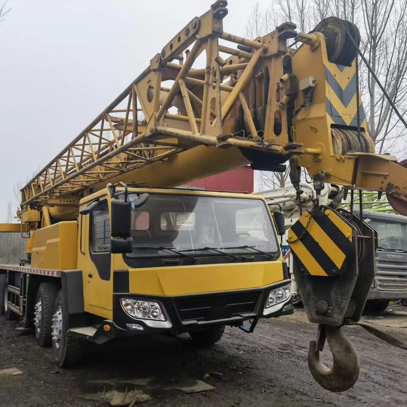 Cranes de camiones de segunda mano de 50 toneladas con piezas válvula hidráulica y bomba de marcas