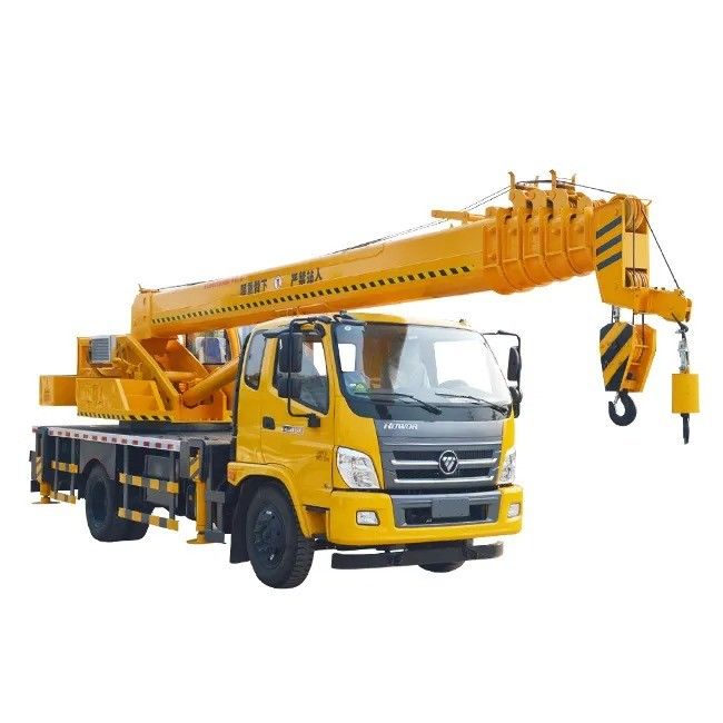 Máquina de elevación de grúas de camiones de segunda mano con motor CHANGCHAI y 2001-4000 horas de trabajo
