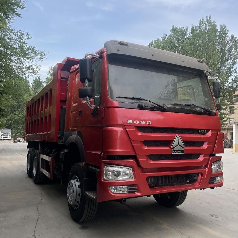 Sinotruk HOWO 371HP camiones de descarga usados 6X4 para la mina de construcción