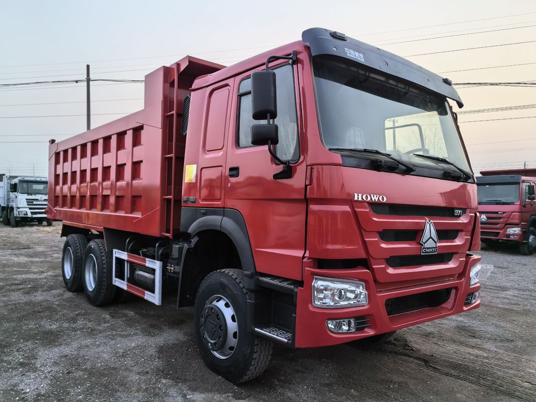 Combustible 371HP camiones de descarga usados 25tones Sinotruk HOWO 6*4 camión de remate para la mina de construcción