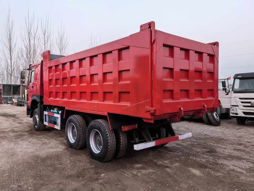 Combustible 371HP camiones de descarga usados 25tones Sinotruk HOWO 6*4 camión de remate para la mina de construcción