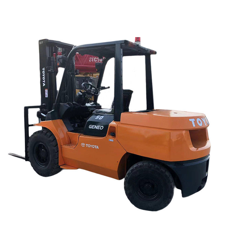 5ton TOYOTA original de Japón máquina de ingeniería de segunda mano usado montacargas 3000 KG peso
