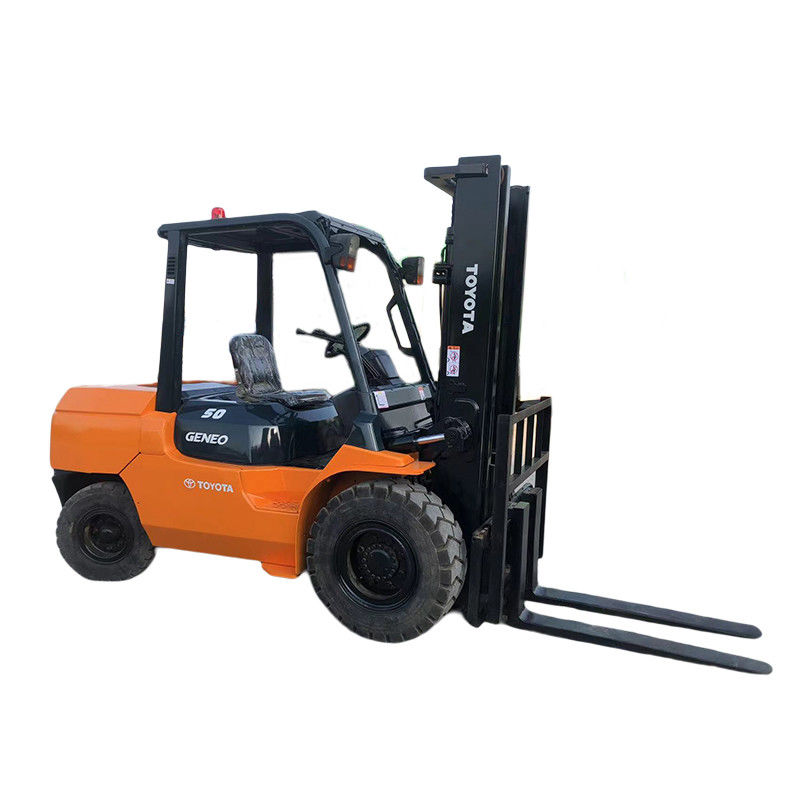 5ton TOYOTA original de Japón máquina de ingeniería de segunda mano usado montacargas 3000 KG peso