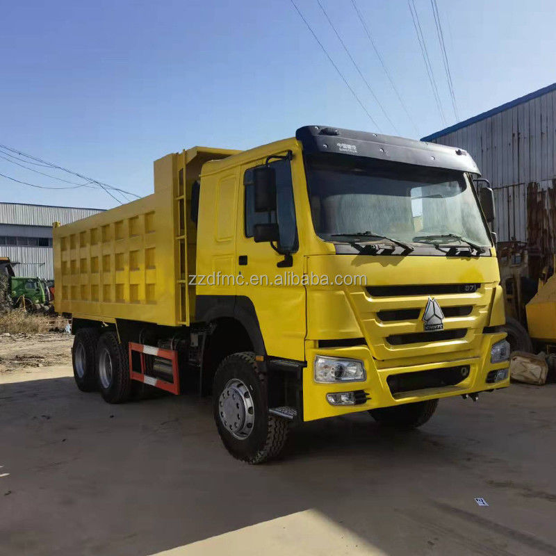 Camión pesado 2024 HOWO 430HP 8x4 12 ruedas Camión de descarga de 25-35 toneladas Camión de inclinación con capacidad de 20 cúbicos