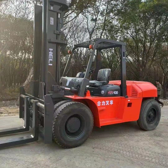 Una carretilla eléctrica china de 10 toneladas HELI con cambio lateral confiable por muchas empresas