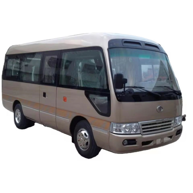 15 plazas Mini bus escolar diesel con 5 1 caja de engranajes manual a un precio asequible