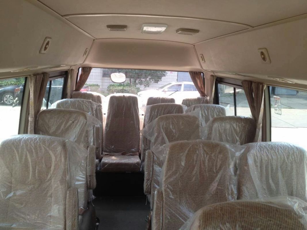15 plazas Mini bus escolar diesel con 5 1 caja de engranajes manual a un precio asequible