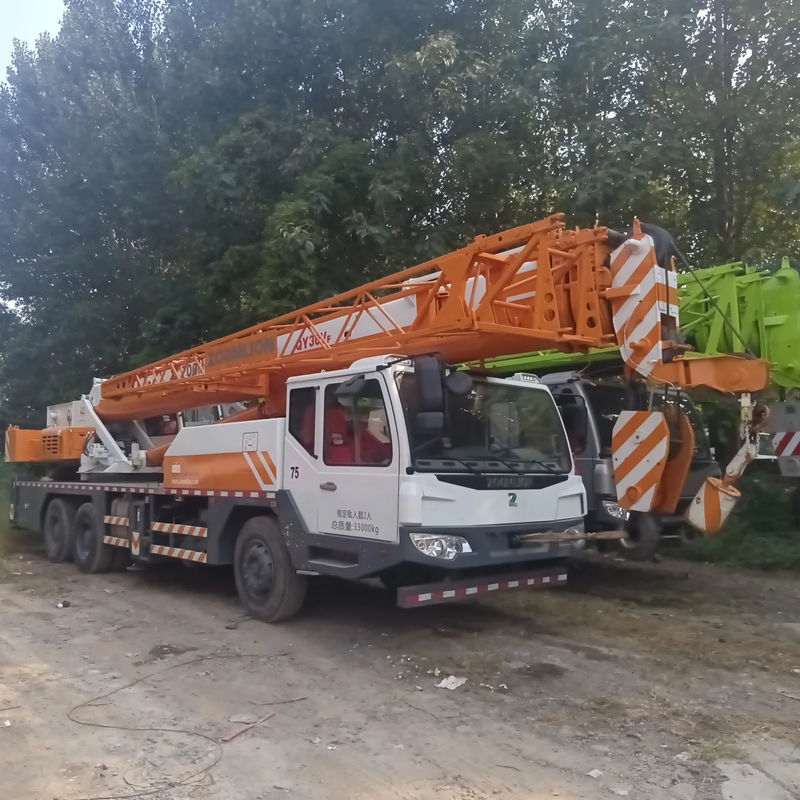 Grúa Zoomlion de 35 toneladas 30 toneladas Equipo de elevación de grúa Camión grúa con 10000 kg de peso