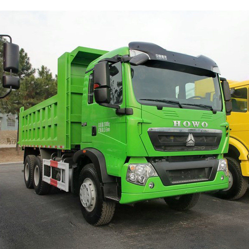 ABS y capacidad del motor 8L totalmente renovado 371HP HOWO camión de descarga para transporte