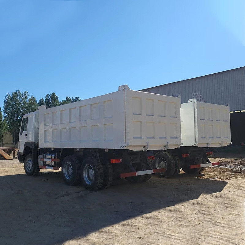 ABS y capacidad del motor 8L totalmente renovado 371HP HOWO camión de descarga para transporte