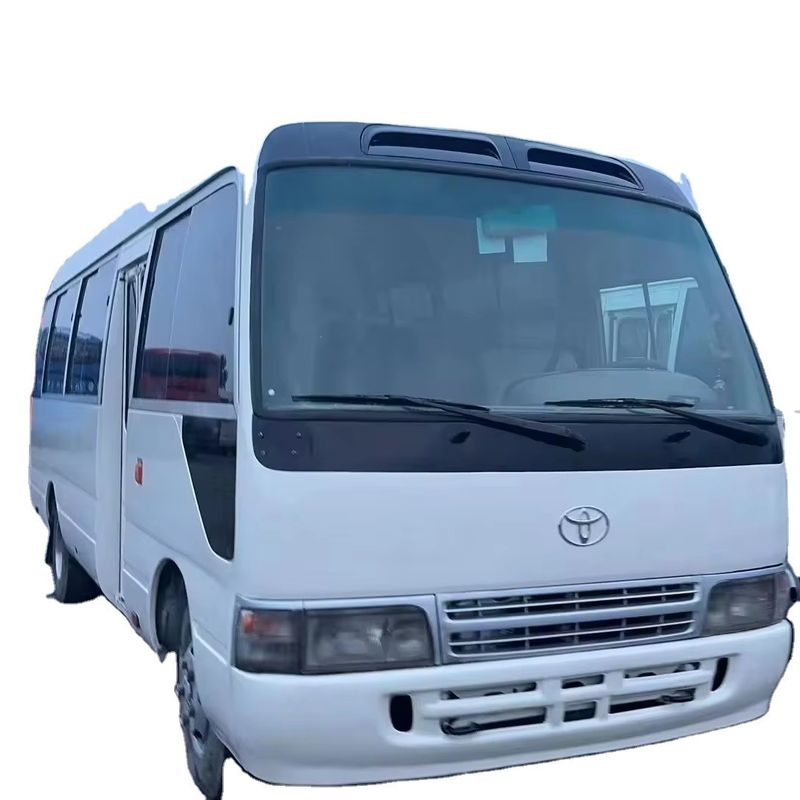 Autobús Toyota de montaña rusa con neumáticos 9.00R20 y capacidad del motor de 4L