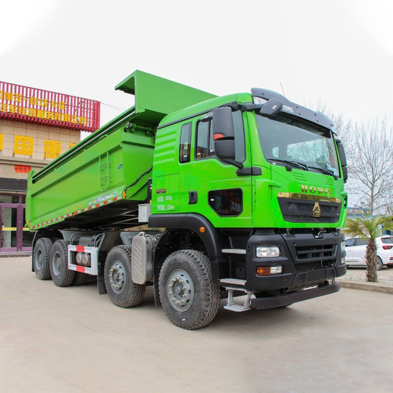 Utilizado HOWO camión de descarga de carga pesada de 430 CV con 6 cilindros y norma de emisiones EURO 5