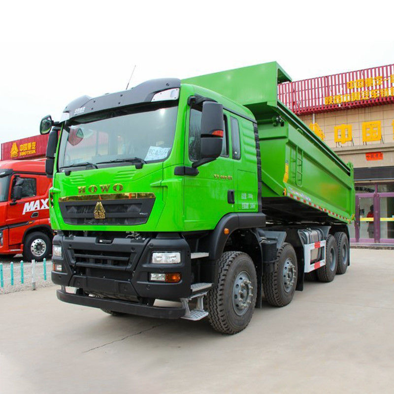 Utilizado HOWO camión de descarga de carga pesada de 430 CV con 6 cilindros y norma de emisiones EURO 5