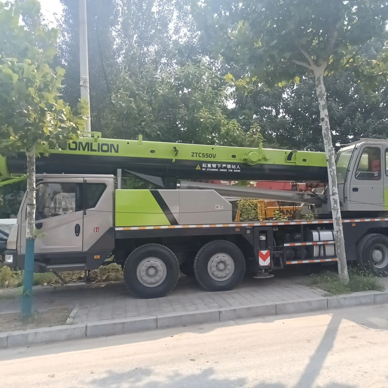 50 toneladas 55 toneladas grúas de camiones grúas telescópicas usadas Otro motor Otro cilindro hidráulico