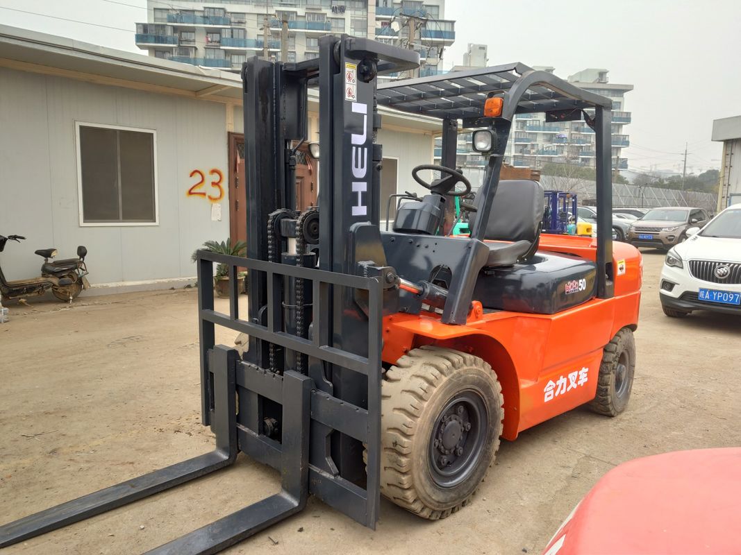 2775x122x2235 Elevadora de helicóptero usada y reformada 1t 2t 3t 5t Diesel en buen estado