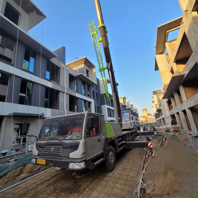 2019 Comercio 25 toneladas usadas Zoomlion 38m grúa telescópica grúa de camión para su construcción