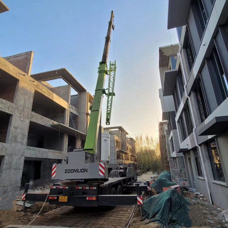 2019 Comercio 25 toneladas usadas Zoomlion 38m grúa telescópica grúa de camión para su construcción