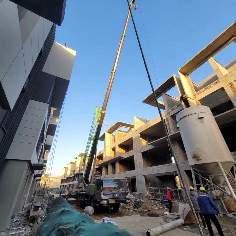 2019 Comercio 25 toneladas usadas Zoomlion 38m grúa telescópica grúa de camión para su construcción
