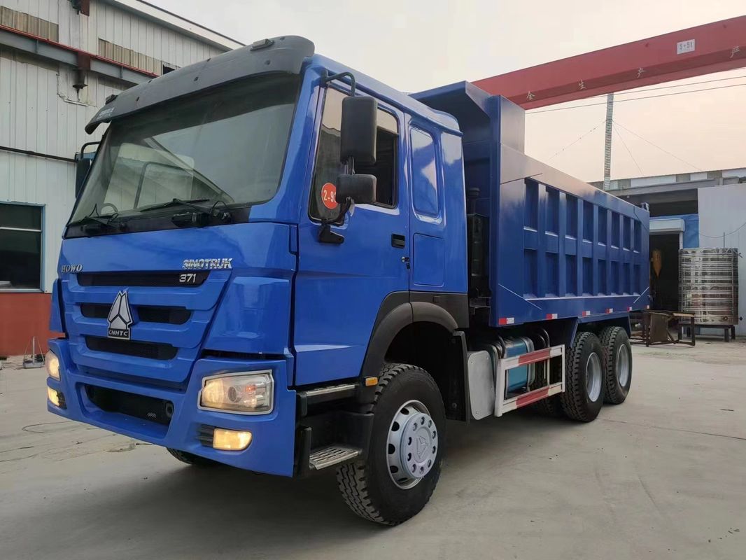 160 caballos de fuerza 6x4 Howo Camión usado Tipper HOWo Tipping Dumper Camión de segunda mano Camiones de basura