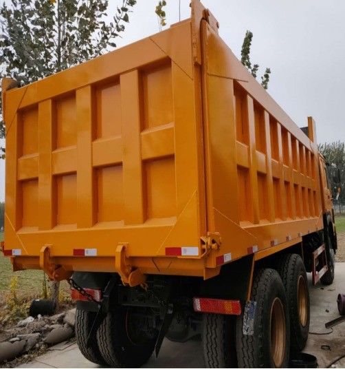 160 caballos de fuerza 6x4 Howo Camión usado Tipper HOWo Tipping Dumper Camión de segunda mano Camiones de basura