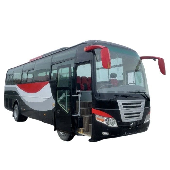 50 asientos Dirección a la izquierda Autobús de segunda mano Puerta doble única de buena experiencia turística