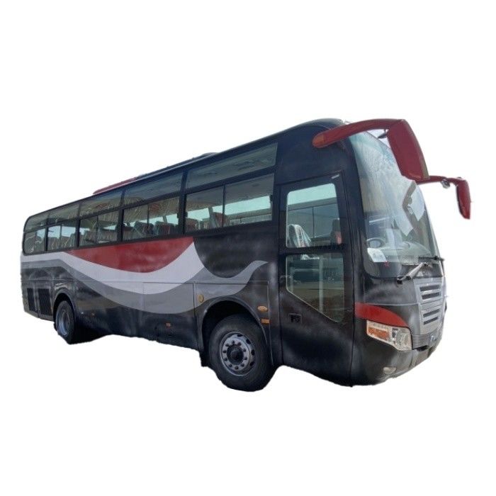 50 asientos Dirección a la izquierda Autobús de segunda mano Puerta doble única de buena experiencia turística