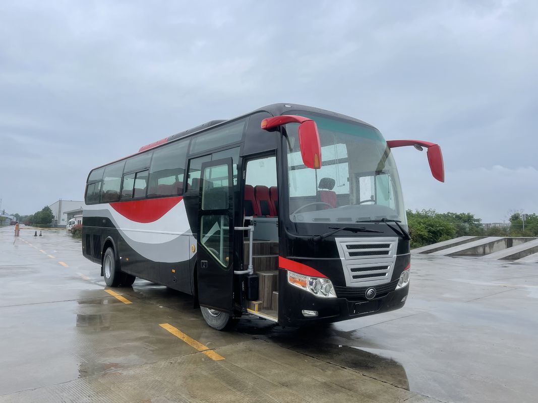 50 asientos Dirección a la izquierda Autobús de segunda mano Puerta doble única de buena experiencia turística