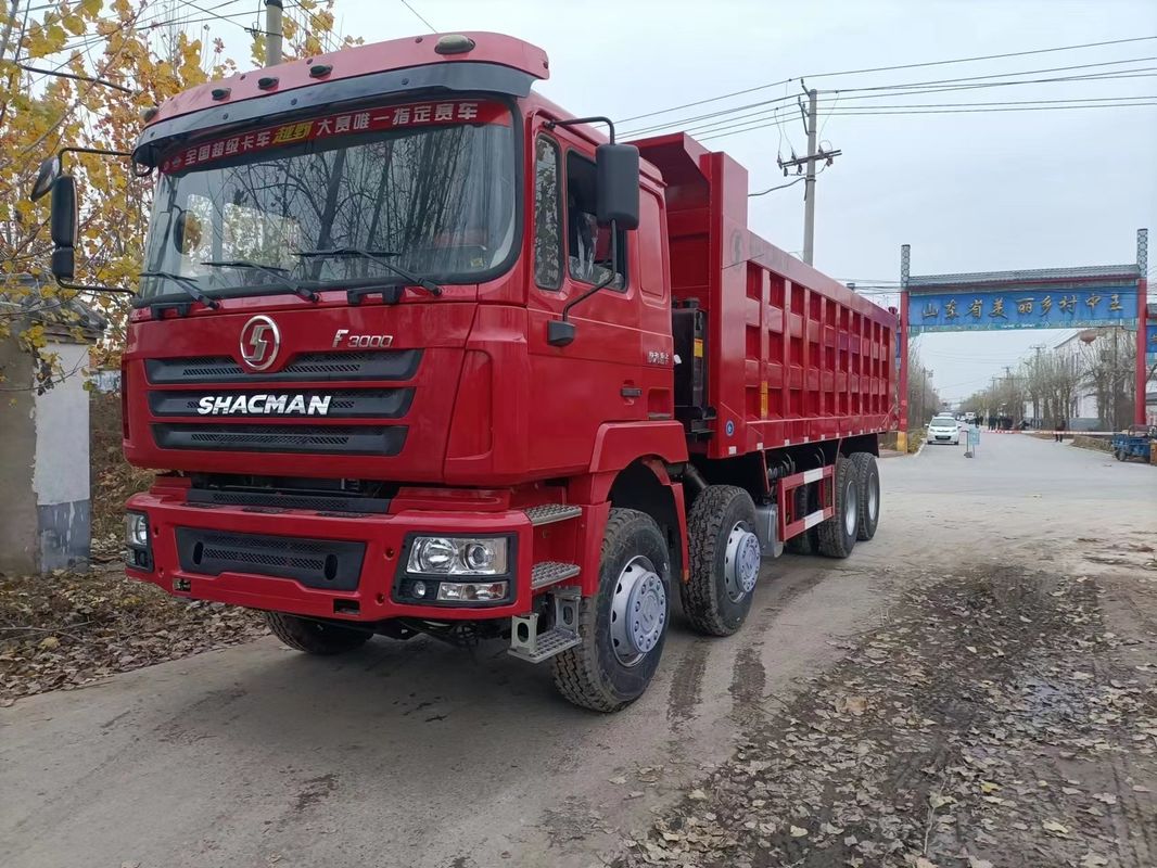 31T G.V.W Usado Shacman HOWO X3000 380HP 8*4 camión de descarga pesado