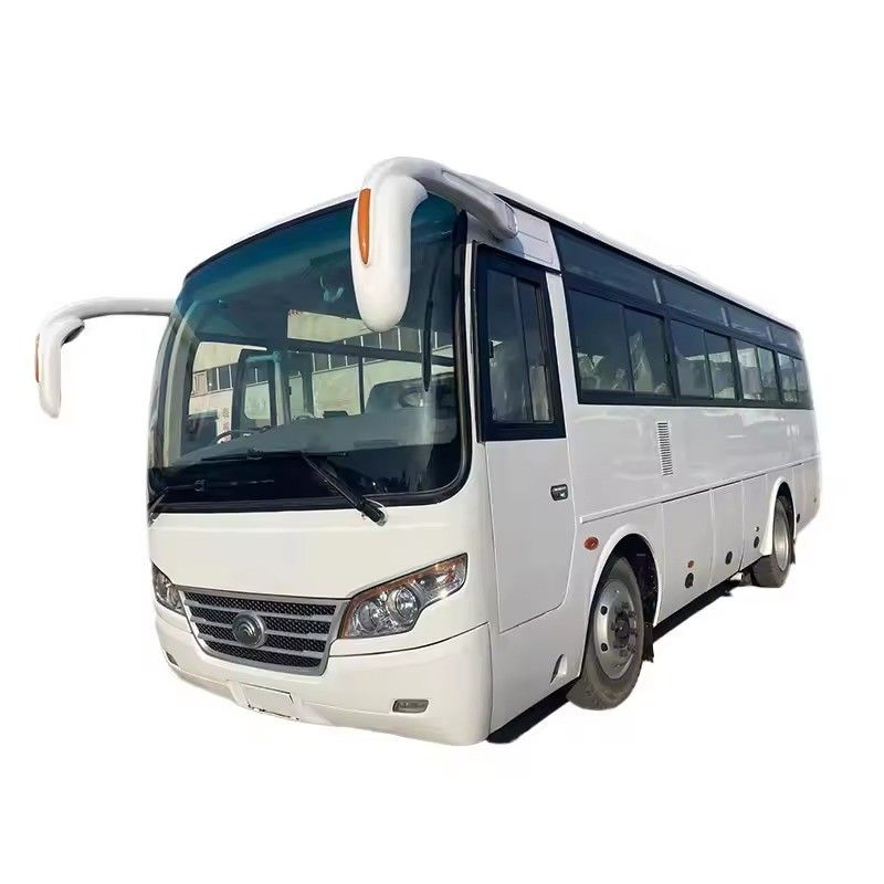 Autobús de lujo Higer de segunda mano de 30 plazas con motor diesel Autobús urbano en excelentes condiciones