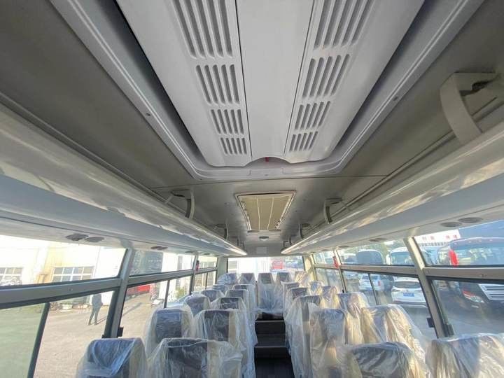 Autobús de lujo Higer de segunda mano de 30 plazas con motor diesel Autobús urbano en excelentes condiciones