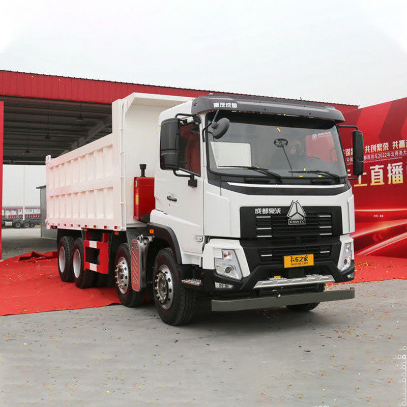 31 toneladas Capacidad de carga 8X4 HOWO camión de descarga 460 CV de segunda mano con 2 números de cambio de marcha atrás