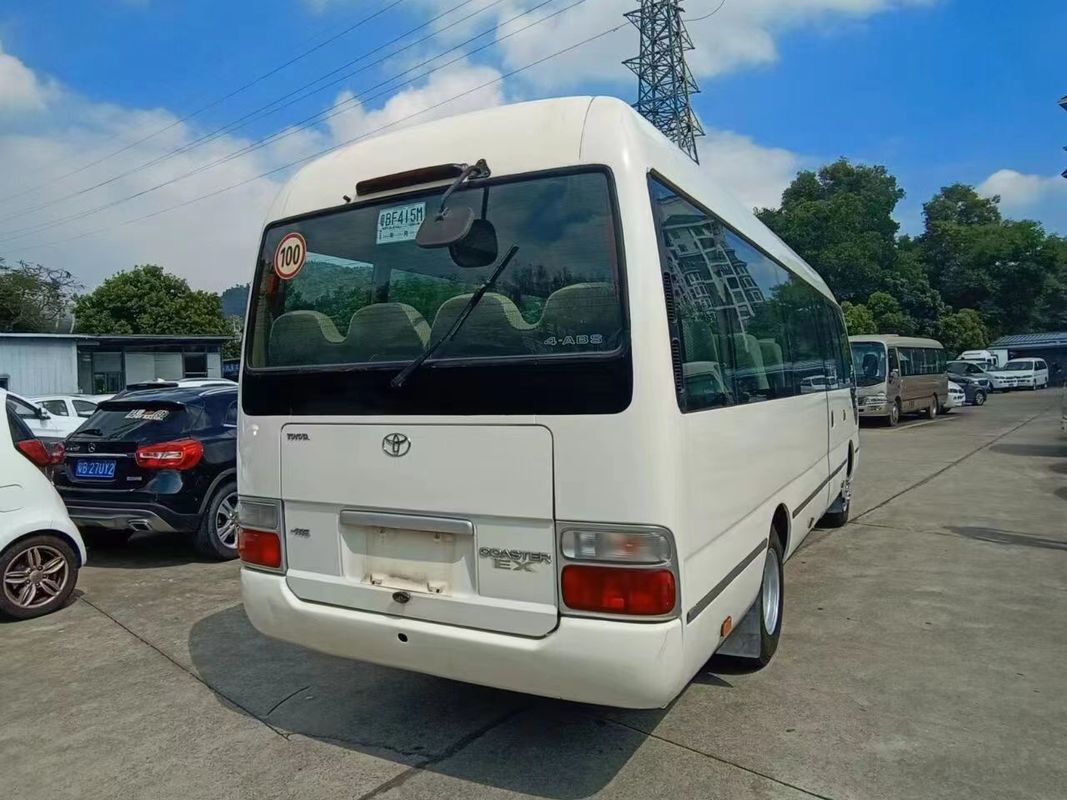 Autobús turístico de lujo Tipo de transmisión manual 29 asientos 30 asientos Autobús Toyota Coaster usado