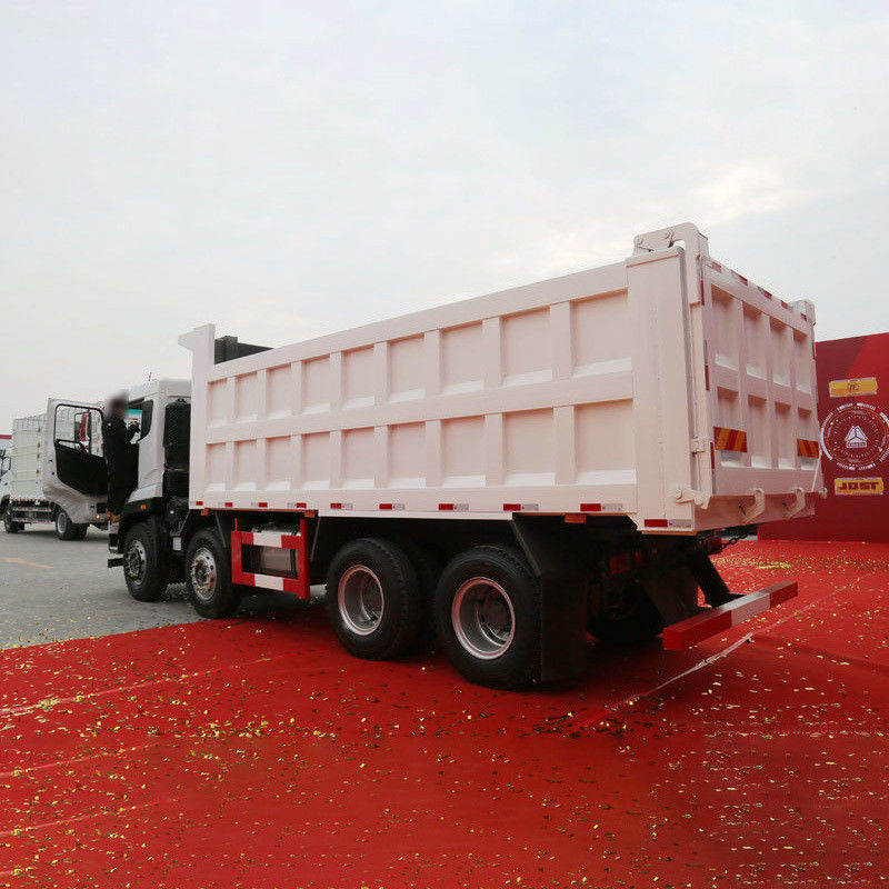 31 toneladas Capacidad de carga 8X4 HOWO camión de descarga 460 CV de segunda mano con 2 números de cambio de marcha atrás
