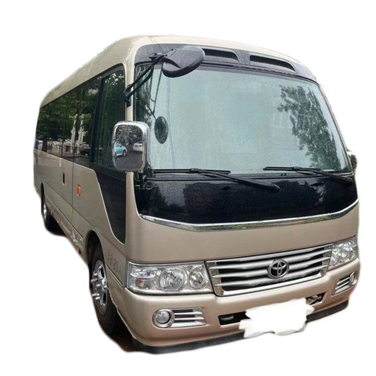 Autobús turístico de lujo Euro 3 Estándar de emisiones 2020 Toyota Coaster Autobús turístico de 30 plazas