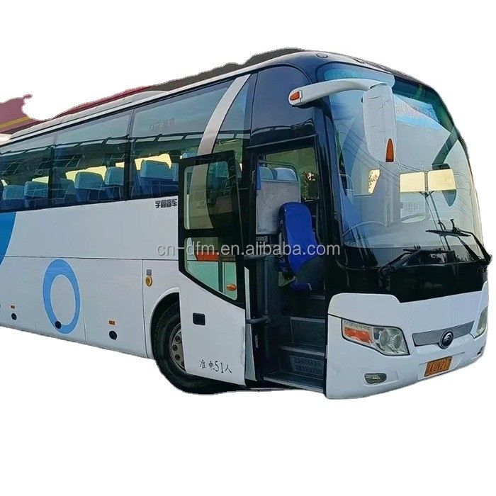 Autobús de 57 asientos con capacidad del motor de 6-8L en buen estado Dirección del conductor de la mano izquierda