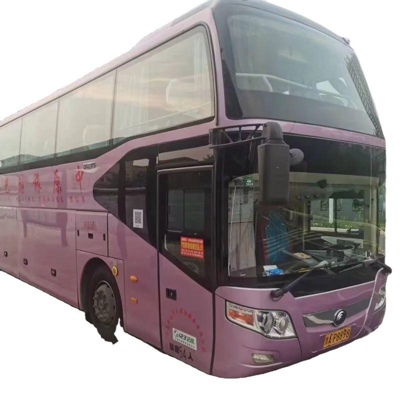 Autobús de 57 asientos con capacidad del motor de 6-8L en buen estado Dirección del conductor de la mano izquierda